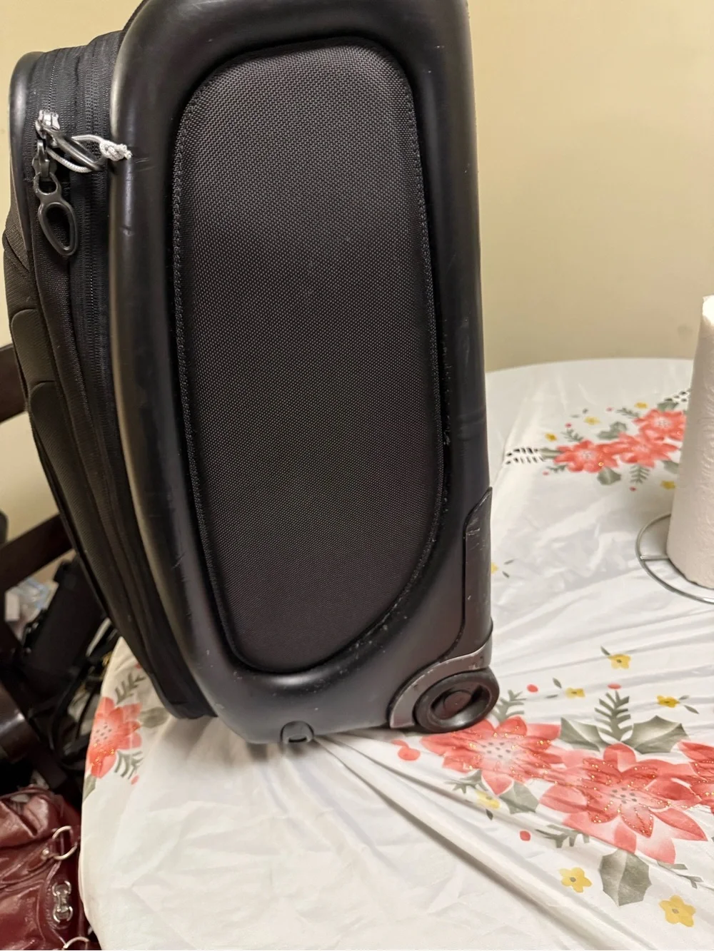 Tumi Black Upright Carry-On Spinner